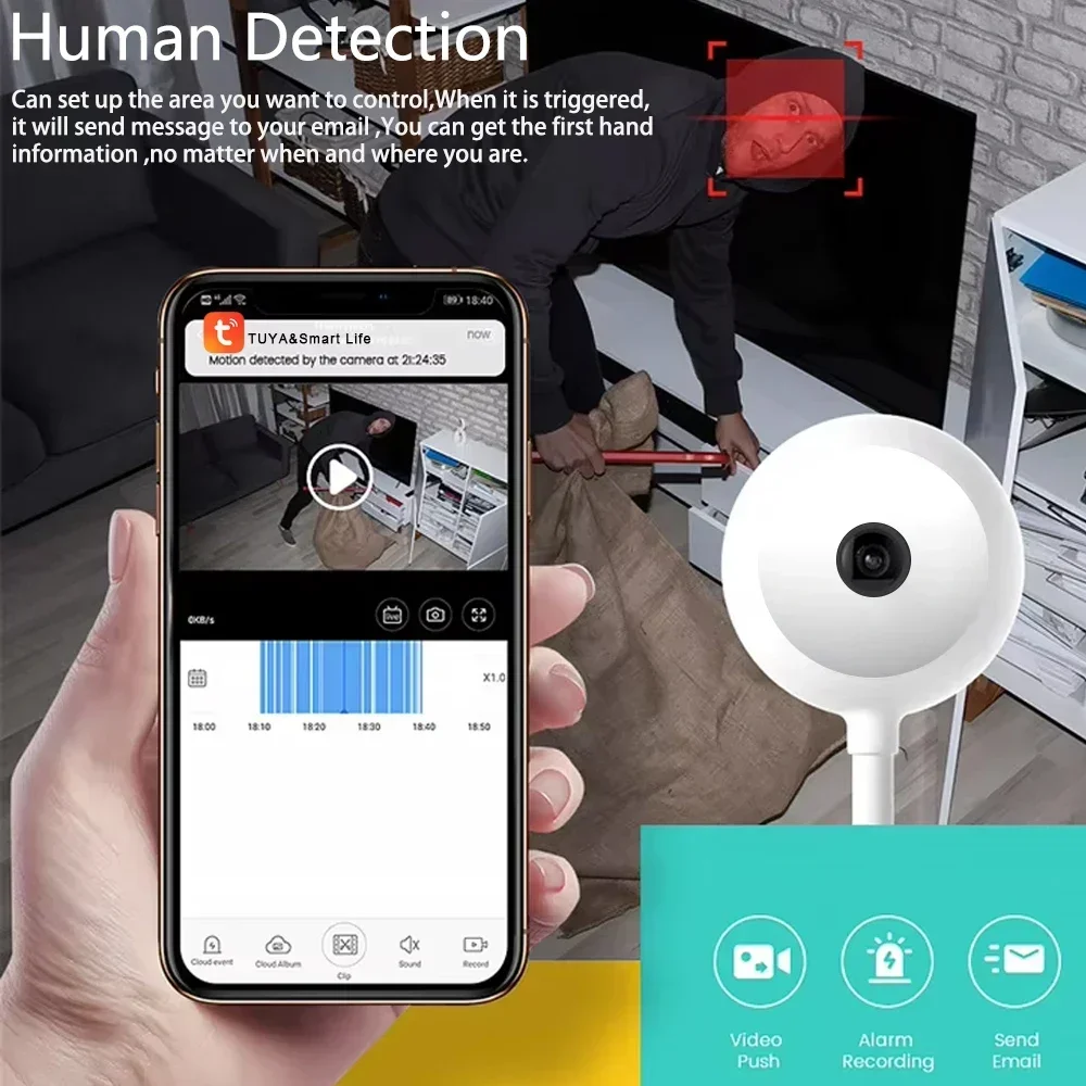 5MP Tuya Wifi Mini USB Light B - огляд і ціна Smart Baby Night Light