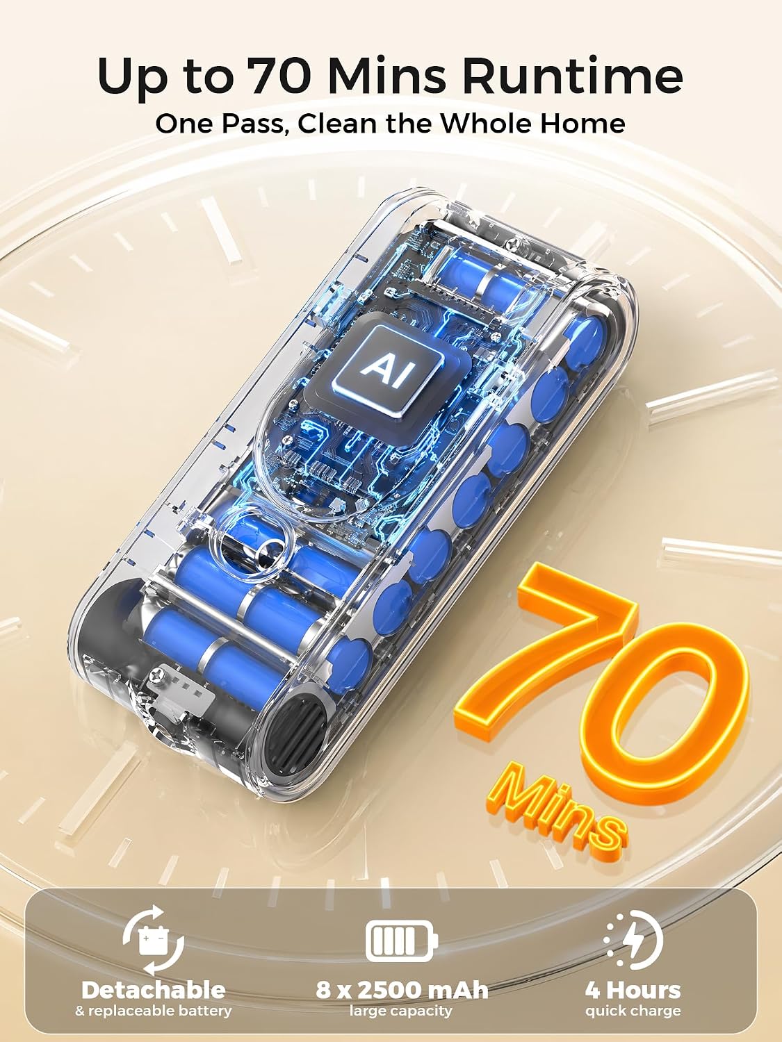 Torvani Store Cordless Vacuum  - огляд і ціна Vacuum Cleaner Smart Home