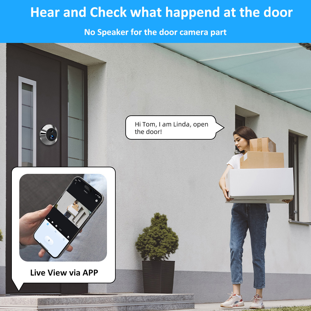 Tuya Smart Wireless 2.4G Wifi  - огляд і ціна Smart Home Battery Camera