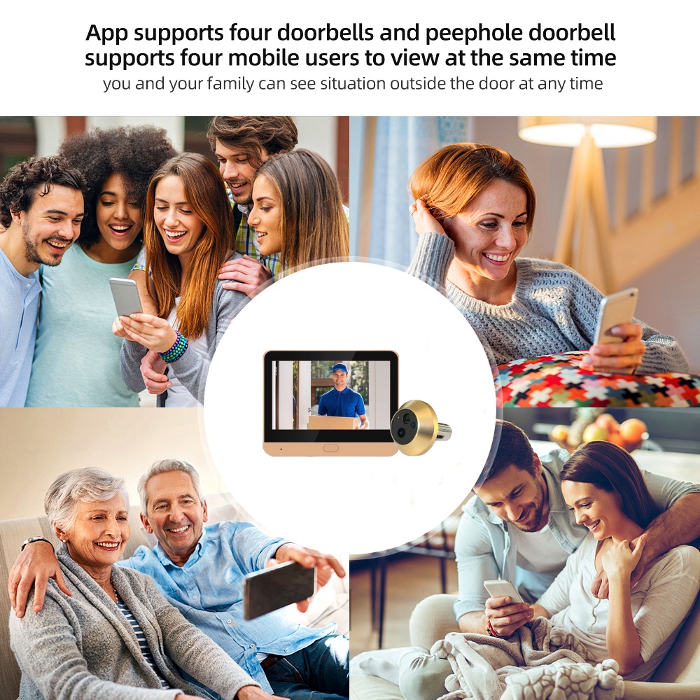 Tuya Smart Wireless 2.4G Wifi  - огляд і ціна Smart Home Battery Camera