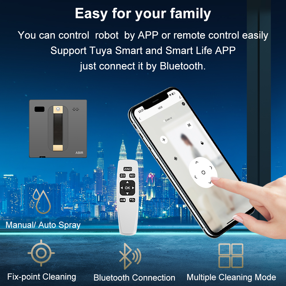 Robot Window cleaner ABIR WD8, - огляд і ціна Vacuum Cleaner Smart Home