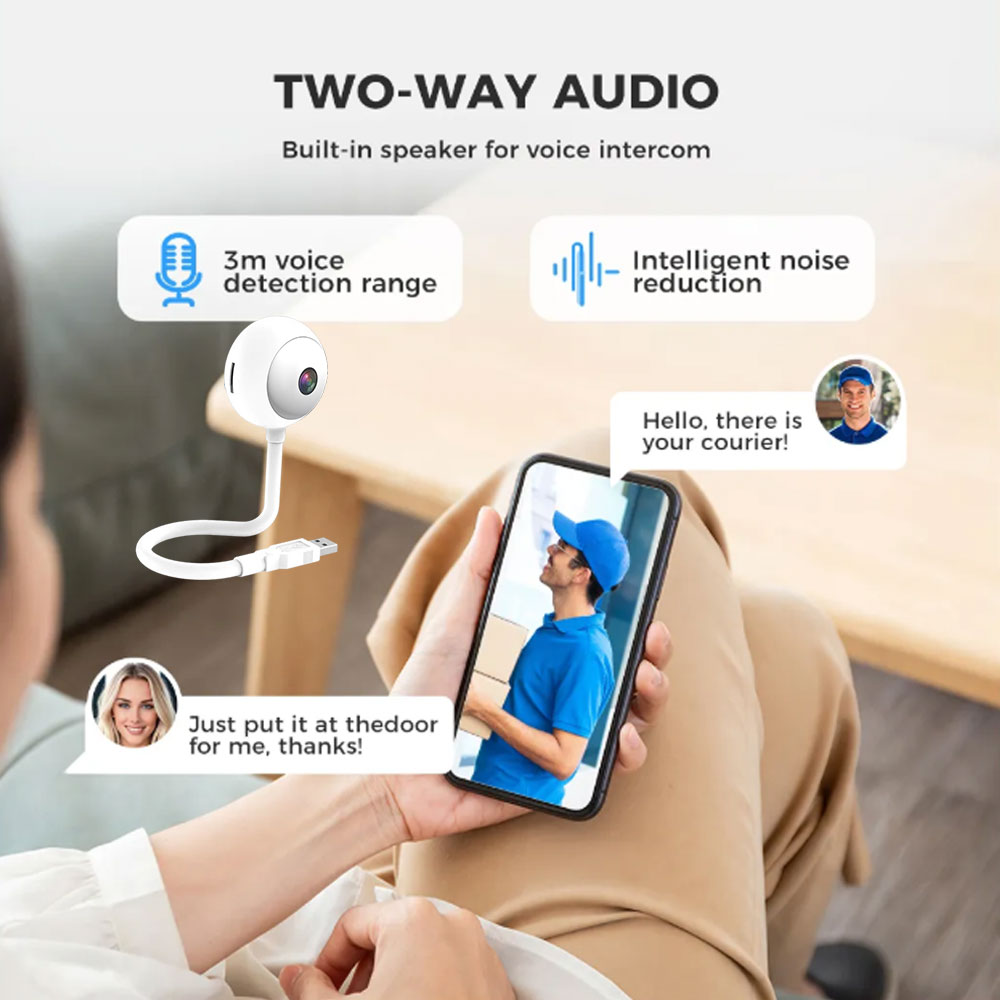 5MP Indoor USB Light Bulb WiFi - огляд і ціна Smart Baby Night Light