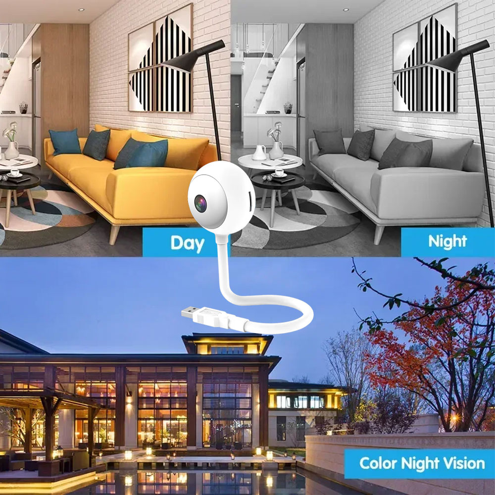 5MP Indoor USB Light Bulb WiFi - огляд і ціна Smart Baby Night Light