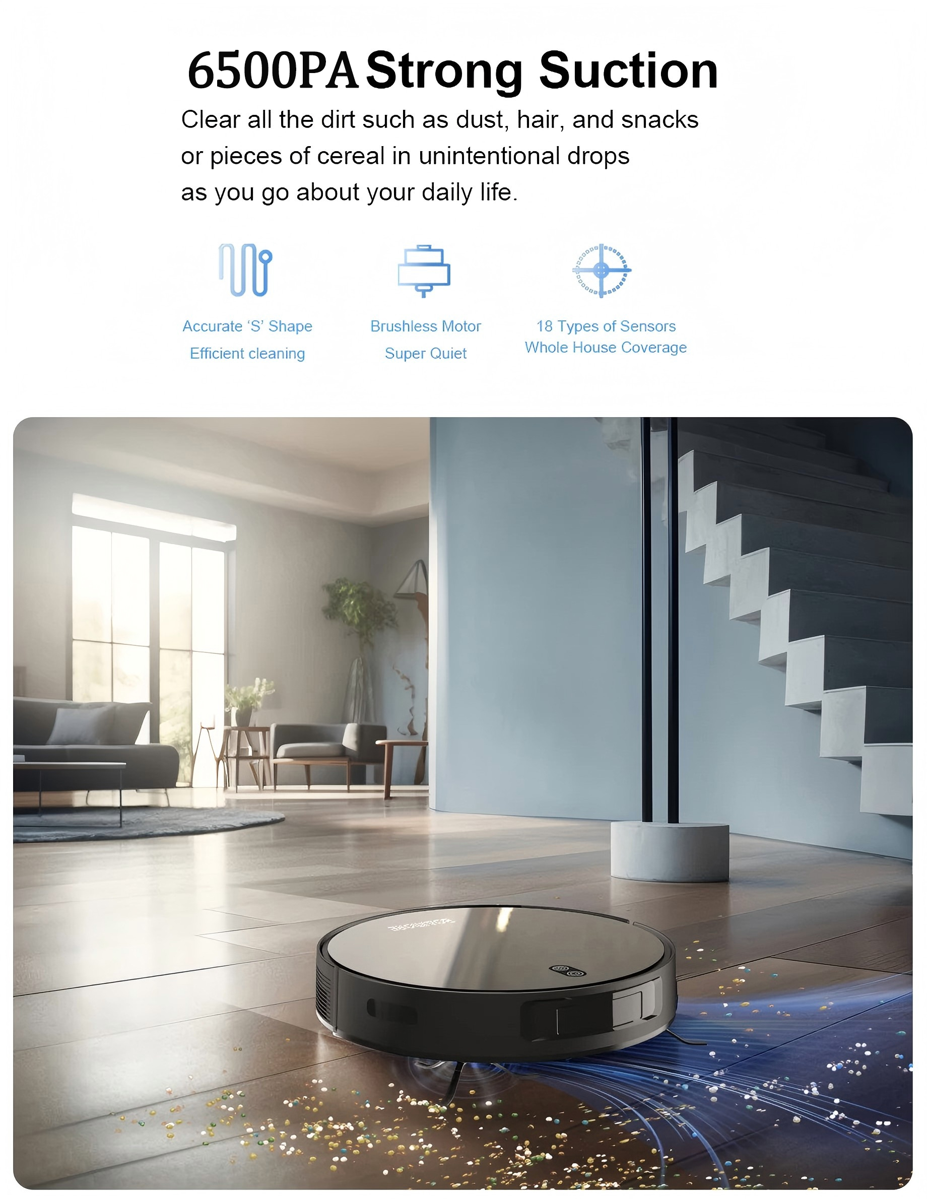 Robot Vacuum Cleaner Combo Mop - огляд і ціна Vacuum Cleaner Smart Home
