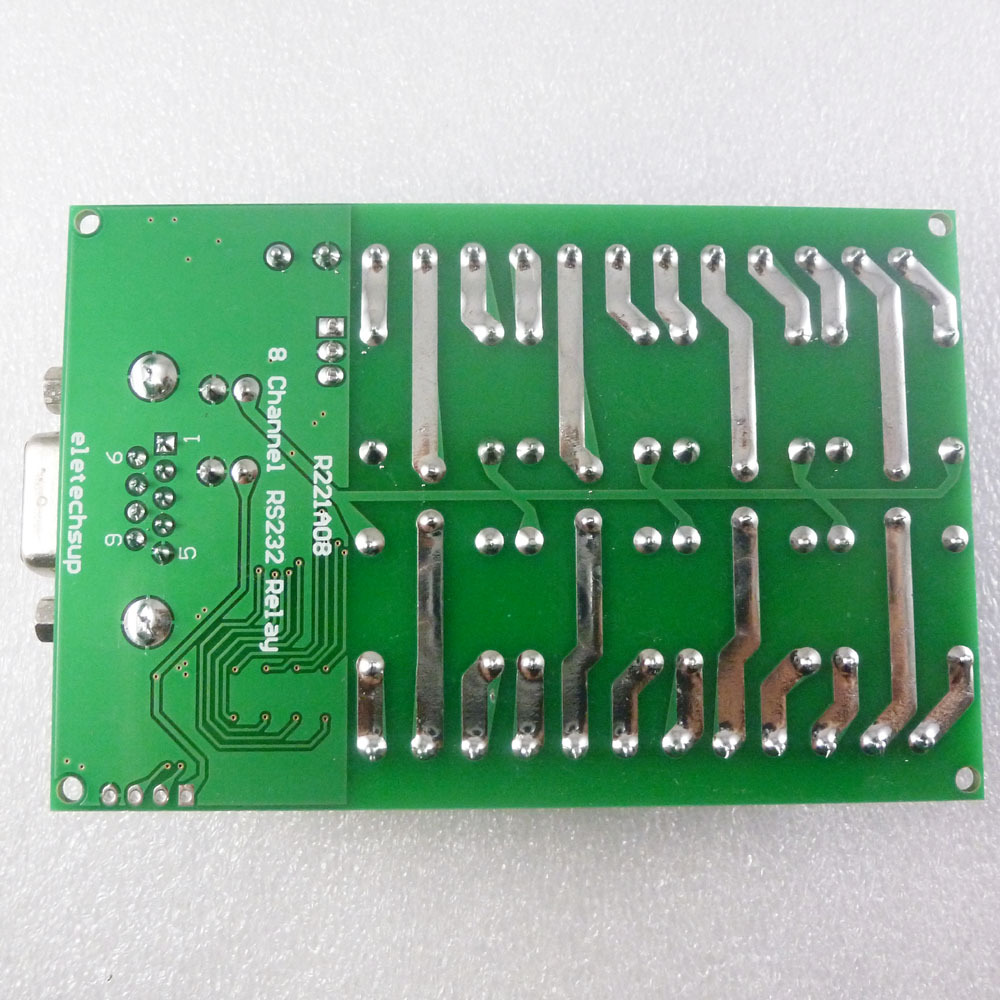 8 Channel DC 12V RS232 Relay B - огляд і ціна Smart Home With Plc