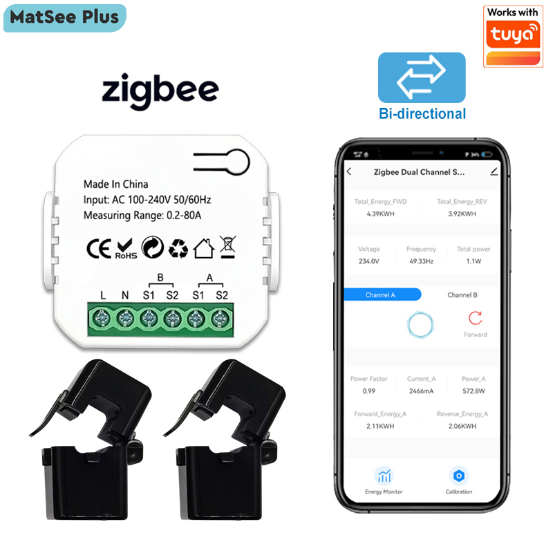 Smart ZigBee Energy Meter Bidi - огляд і ціна Smart Energy Monitor