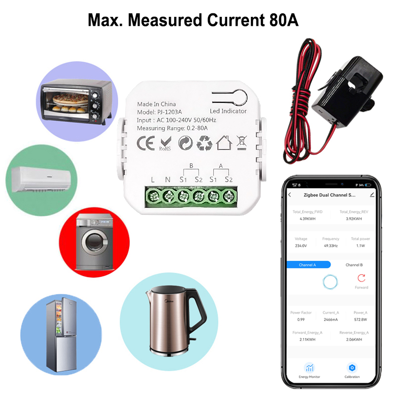 Smart ZigBee Energy Meter Bidi - огляд і ціна Smart Energy Monitor