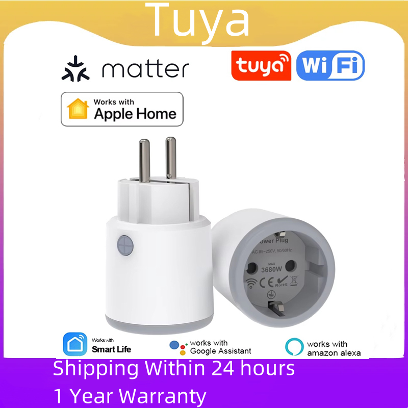 TUYA Smart Plug Matter Wi-Fi S - огляд і ціна Smart Home Nas