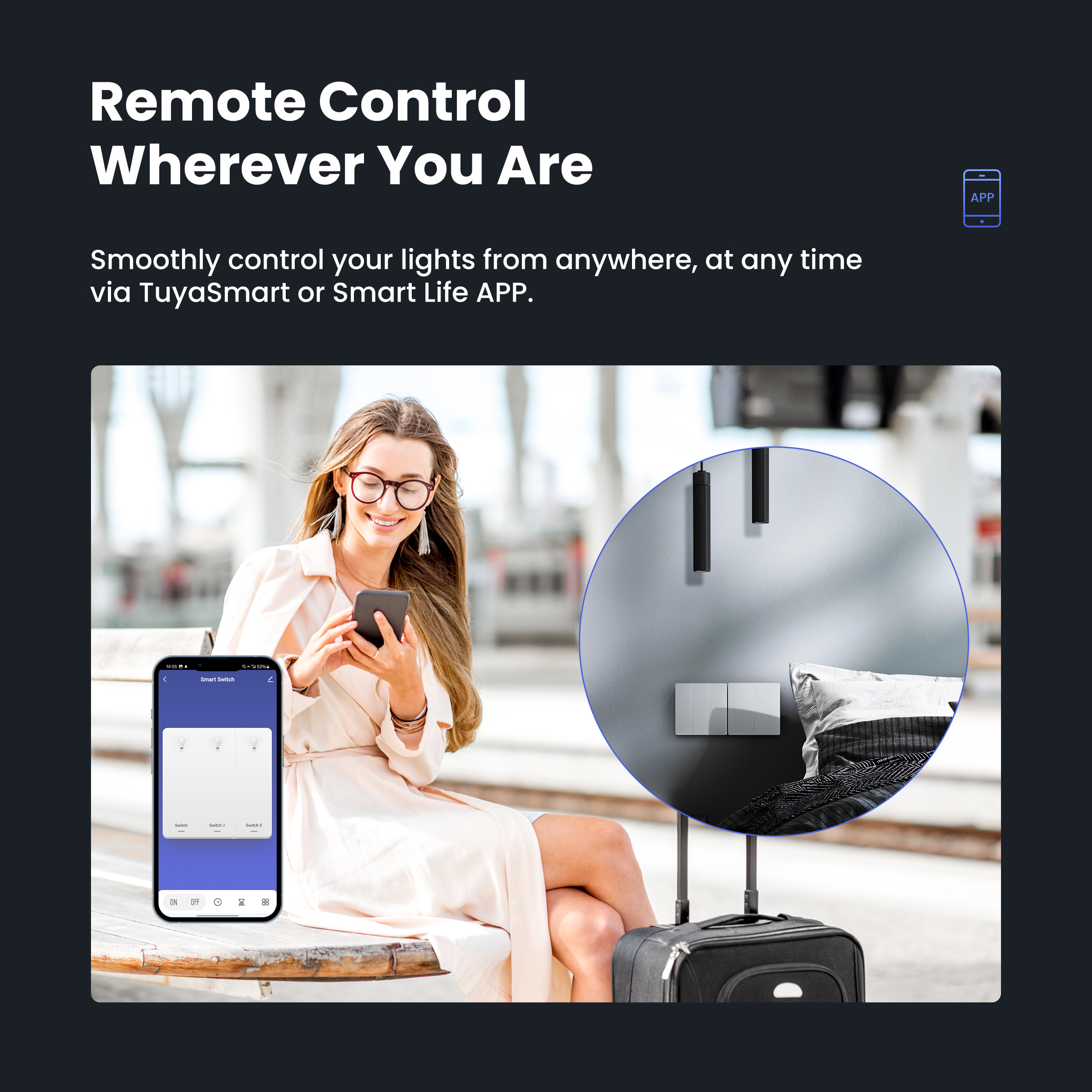 GIRIER Smart Light Switch WiFi - огляд і ціна Smart Home Google Assistant