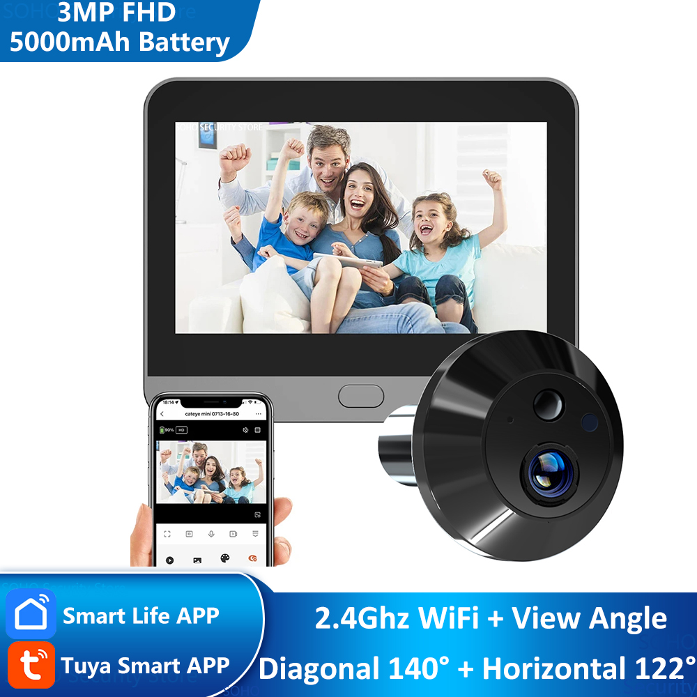 3MP Tuya Smart WiFi Digital Do - огляд і ціна Smart Home Ezviz