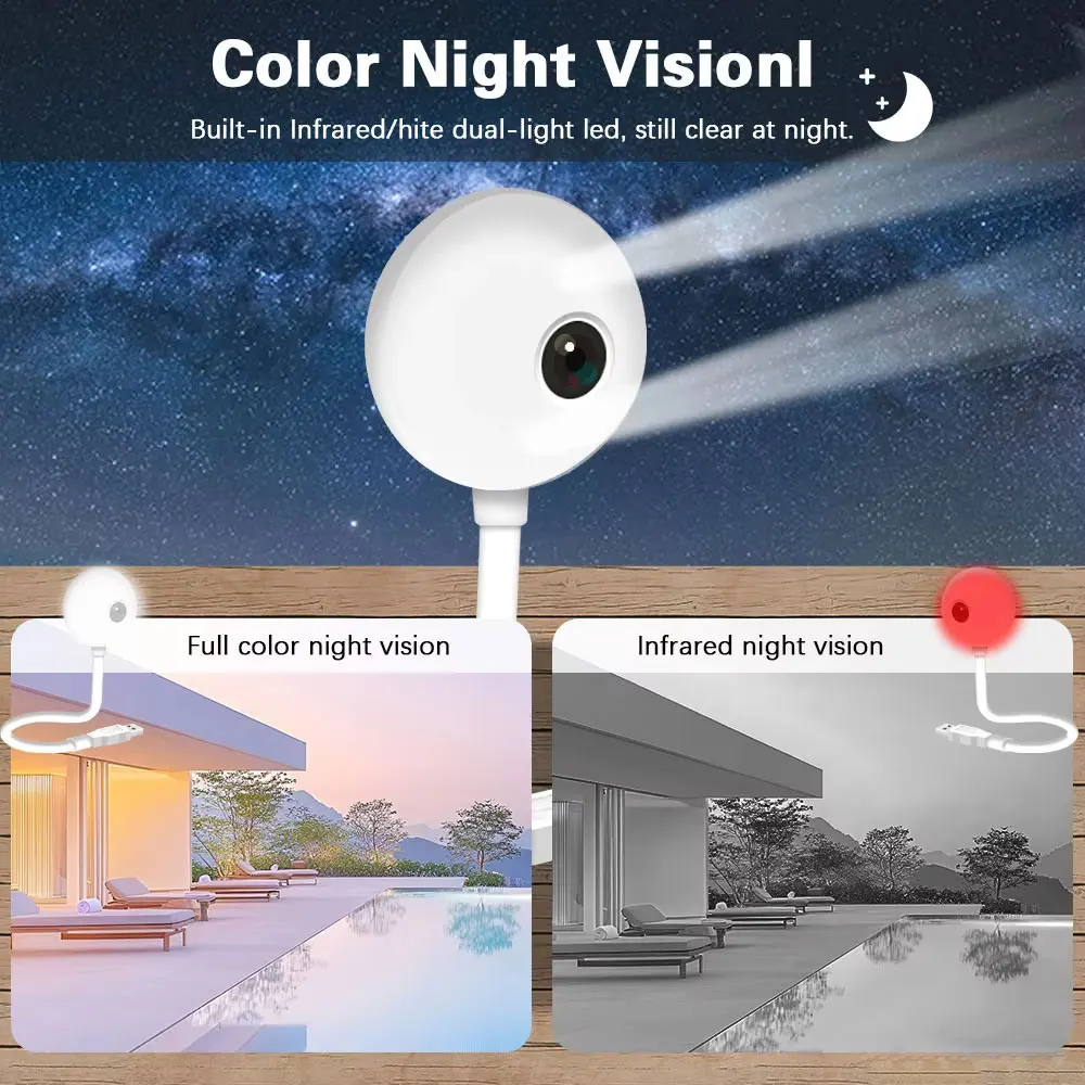 TUYA 5MP USB Light Bulb Wifi M - огляд і ціна Smart Baby Night Light