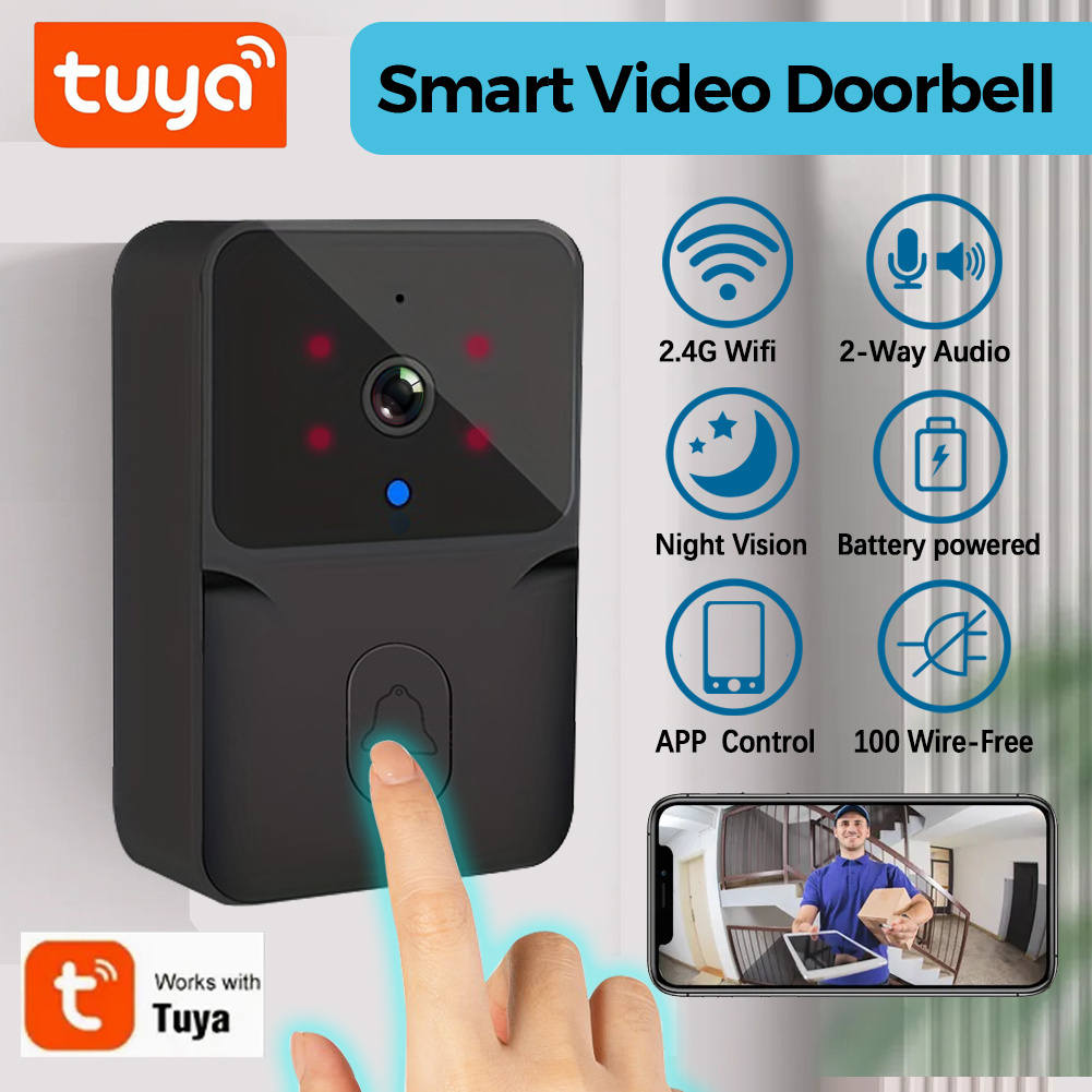 tuya Wireless smart video door - огляд і ціна Smart Home Battery Camera