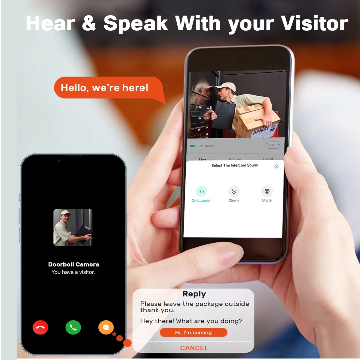 tuya Wireless smart video door - огляд і ціна Smart Home Battery Camera