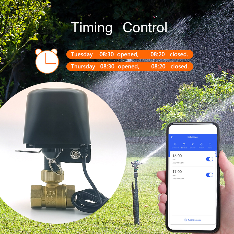 Tuya WiFi or Zigbee Water Valv - огляд і ціна Smart Home Google Assistant